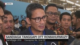 Sandiaga Tanggapi OTT Romahurmuziy