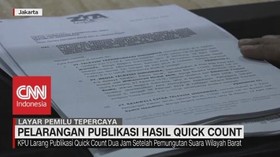 Protes Pelarangan Publikasi Hasil Quick Count