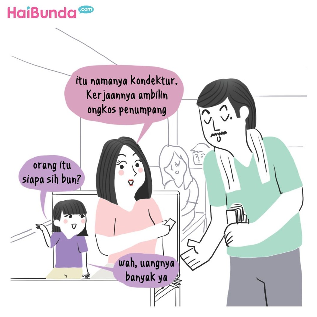 Waduh, kok cita-cita si kakak agak absurd ya? Si kecil pernah menyampaikan cita-citanya yang agak 'ajaib' enggak, Bun? Apa tuh?