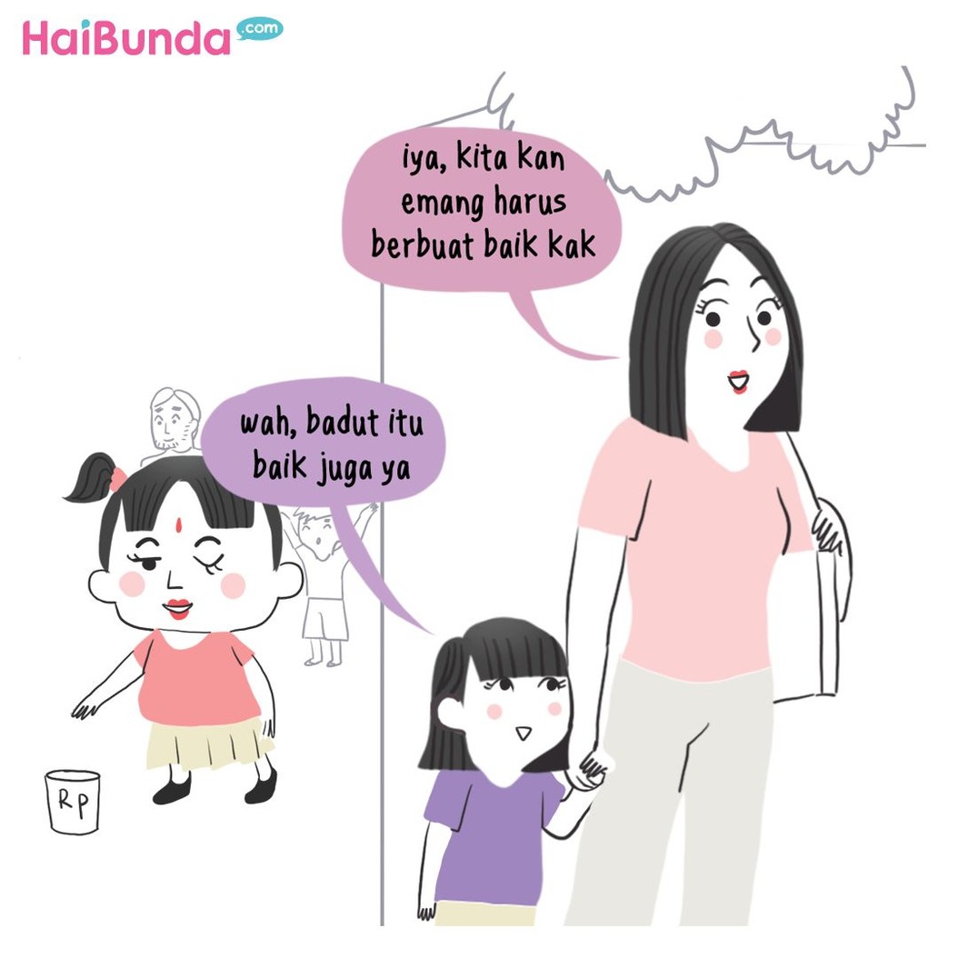 Waduh, kok cita-cita si kakak agak absurd ya? Si kecil pernah menyampaikan cita-citanya yang agak 'ajaib' enggak, Bun? Apa tuh?