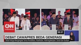 Debat Cawapres Beda Generasi