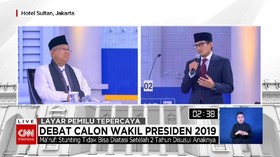 VIDEO: Ma'ruf Amin Pertanyakan Sedekah Putih Prabowo-Sandi