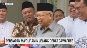 Persiapan Ma'ruf Amin Jelang Debat Cawapres