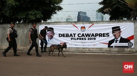 GBK Ditutup untuk Umum, 4.447 Aparat Kawal Debat Cawapres