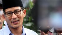 Jelang Debat, Sandiaga Uno Berenang Bareng Anak