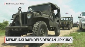 Menjejaki Daendels dengan Jip Kuno