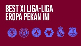 INFOGRAFIS: Best XI Liga-liga Eropa Pekan Ini
