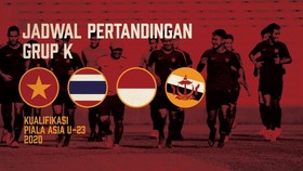 INFOGRAFIS: Jadwal Pertandingan Timnas Indonesia U-23
