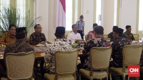 Jokowi Terima Pimpinan FBR di Istana Bogor