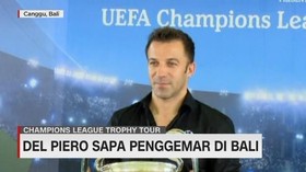 Del Piero Sapa Penggemar di Bali