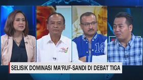 Selisik Dominasi Ma'ruf-Sandi di Debat Tiga (4/4)