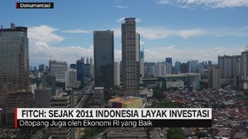 Fitch: Sejak 2011 Indonesia Layak Investasi