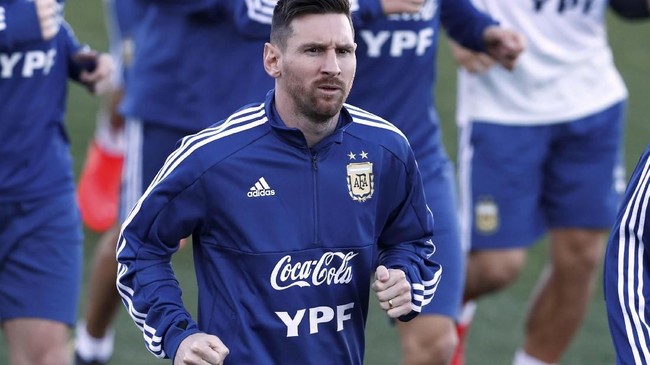 FOTO: Lionel Messi Kembali ke Timnas Argentina