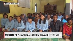 Puluhan Orang Gangguan Jiwa Ikut Pemilu