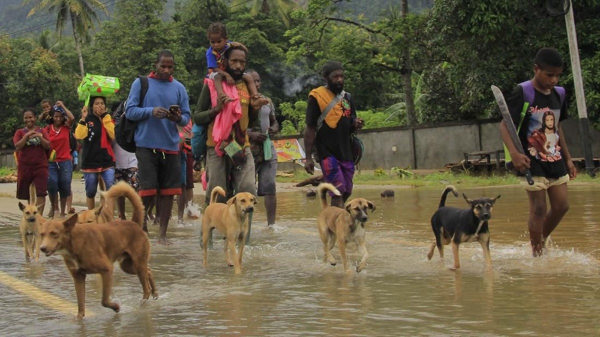 FOTO: Banjir Bandang di Sentani