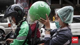 Bawa Helm Sendiri, Cegah Tertular Covid-19 Saat Naik Ojol