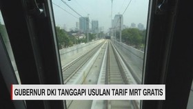 Gubernur DKI Tanggapi Usulan Tarif MRT Gratis