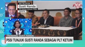 PSSI Tunjuk Gusti Randa Sebagai Plt Ketum
