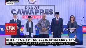 KPU Apresiasi Pelaksanaan Debat Cawapres
