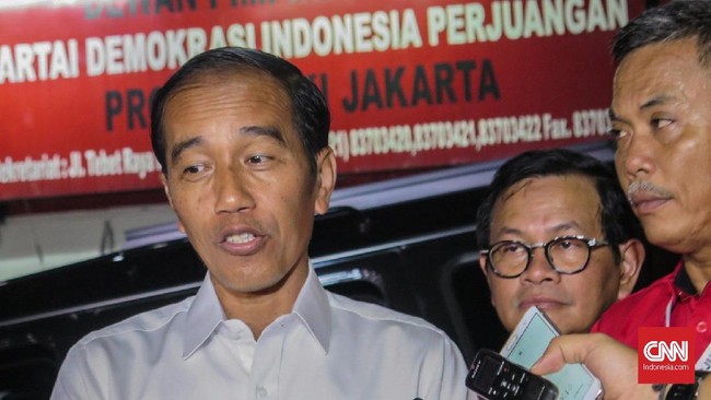 Capres nomor urut 01, Joko Widodo menegaskan kepada para kader PDIP langsung terjun ke lapangan dan bekerja untuk pemenangan Pilpres 2019.