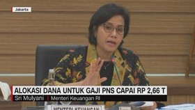 Alokasi dana untuk Gaji PNS Capai Rp 2,66 Triliun