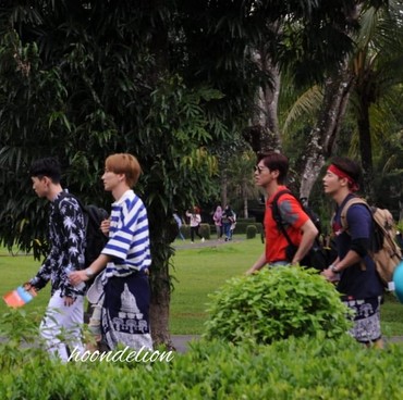 Keseruan Super Junior & TVXQ di Yogyakarta