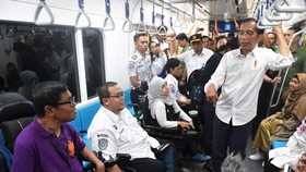 Jokowi Resmikan MRT Pagi Ini