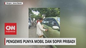 Viral! Pengemis Punya Mobil & Sopir Pribadi