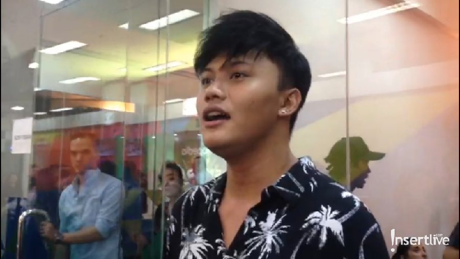 Rizky Febian mengaku selalu ingin menampilkan yang terbaik di setiap kesempatan.