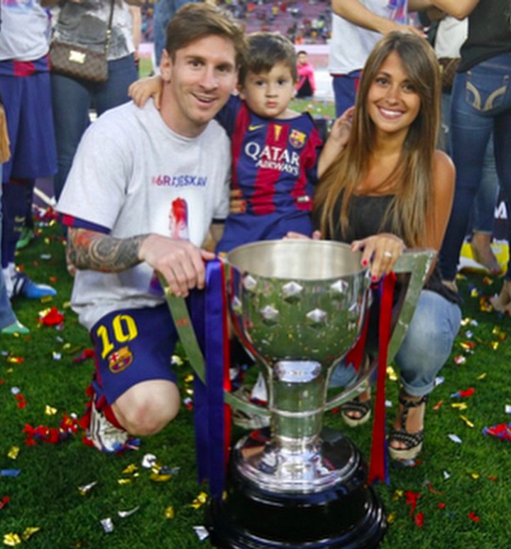 Sweet Potret Kebersamaan Lionel Messi  dan  Anak anaknya 