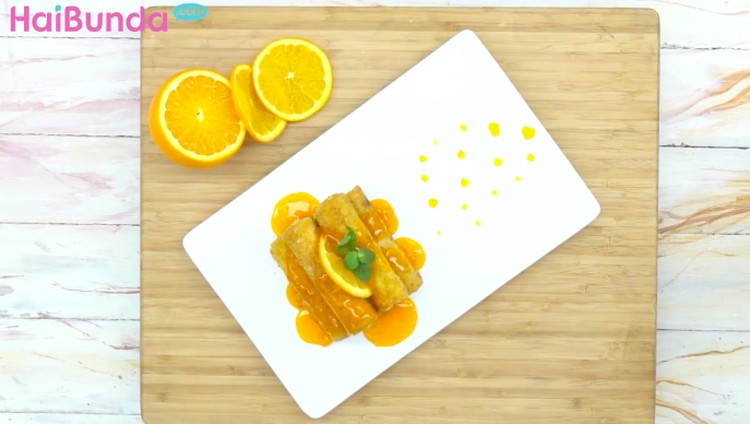 Ingin kudapan sore pengganjal perut dengan rasa asam manis nan segar? Coba olah resep orange toast sugar berikut deh, Bun.