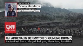 Uji Adrenalin Bermotor di Gunung Bromo