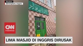 5 Masjid di Inggris Dirusak