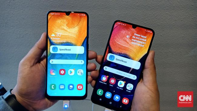 Spesifikasi Samsung Galaxy A50 Dan A30