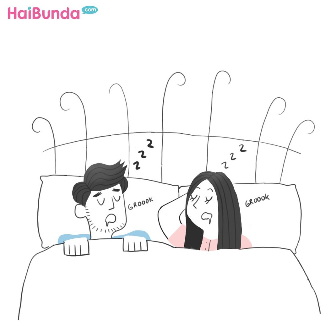 Kejadian tak terduga dialami Ayah dan Bunda di komik ini saat malam pertama. Bunda dan Ayah punya cerita tak terlupakan atau tak terduga saat malam pertama?