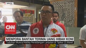 Menpora Bantah Terima Uang Hibah KONI