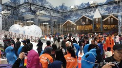 Meriahnya Peresmian Trans Snow World Juanda