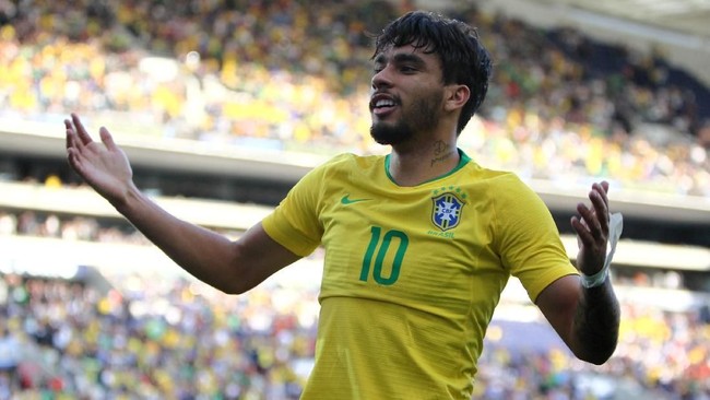 Sempat unggul melalui gol Lucas Paqueta, Brasil harus puas bermain imbang 1-1 saat menjamu Panama pada laga persahabatan di Stadion Do Dragao.