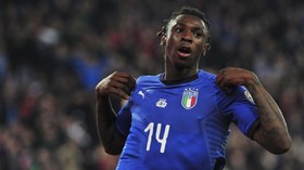Curi Ilmu Ronaldo, Kean Cetak Gol di Timnas Italia