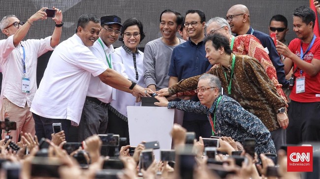 Persiden Jokowi menyatakan kehadiran Mass Rapid Transit (MRT) menjadi pertanda hadirnya peradaban baru yang lebih maju bagi masyarakat Indonesia.