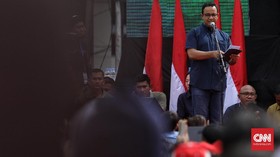 Anies Singgung Ahok saat Resmikan MRT, Warga Jakarta Bersorak