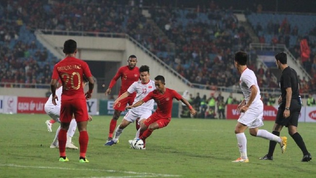 Nur Hidayat menilai Timnas Indonesia U-23 tak beruntung saat menghadapi Vietnam pada laga kedua Grup K Kualifikasi Piala Asia U-23 2020.