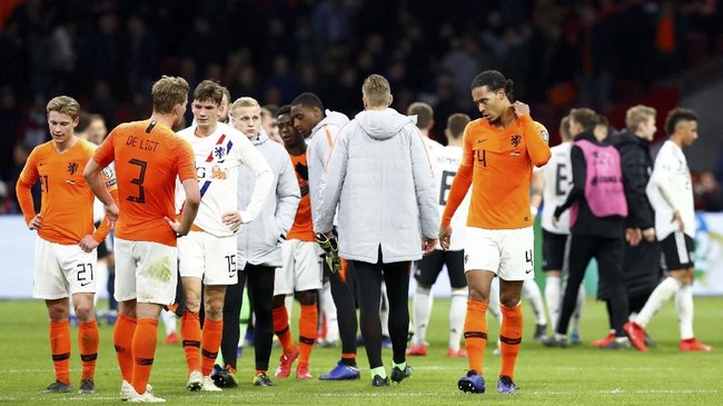 FOTO: Laga Seru Timnas Jerman Kalahkan Belanda 3-2