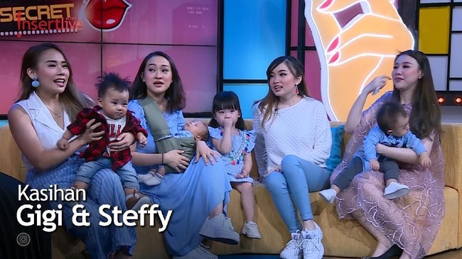 Reuni, Cherrybelle Tampil Sudah Ibu-Ibu Dan Bawa Anak