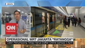 Operasional MRT Jakarta 