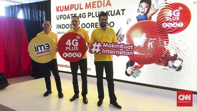 Indosat Gelontorkan Rp10 T Perluas Jaringan 4G Tahun Ini