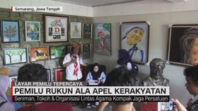 Aktivis Lintas Agama Gelar Apel Seni Budaya