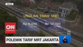 Polemik Tarif MRT Jakarta
