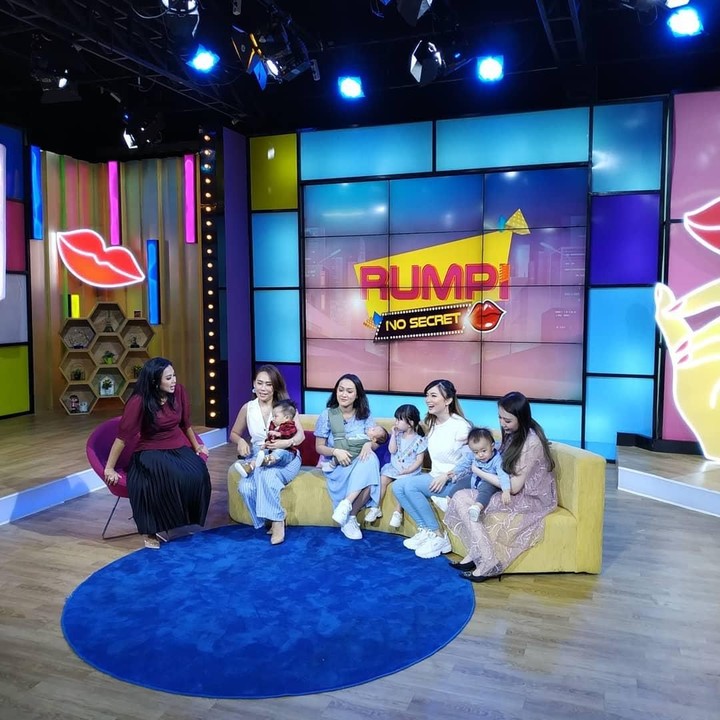 <p>Reuni pertama setelah para personel punya anak dilakukan bertepatan dengan ulang tahun Cherrybelle beberapa waktu lalu. (Foto: Instagram @rumpi_ttv)</p>
