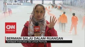 Sensasi Bermain Salju di Dalam Ruangan